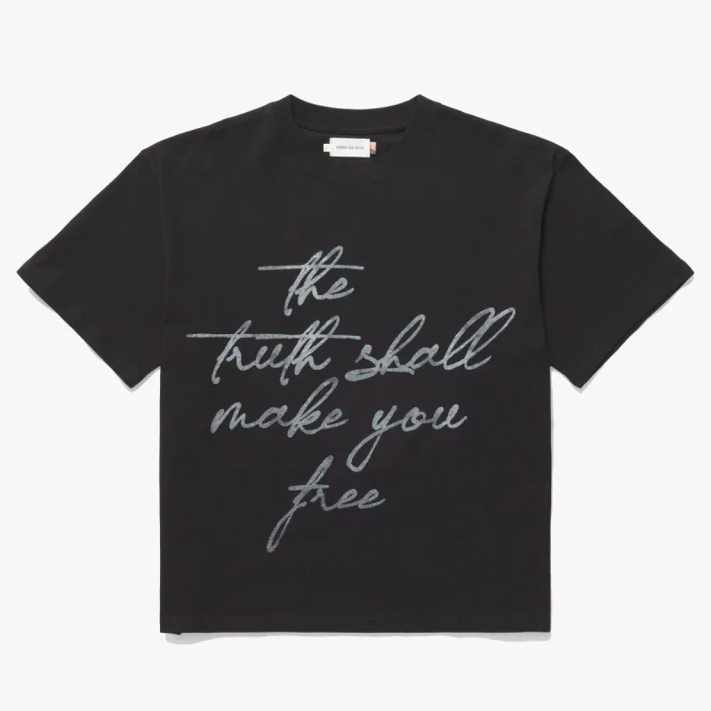 Honor The Gift Truth T-shirt / Black sold by Livestock