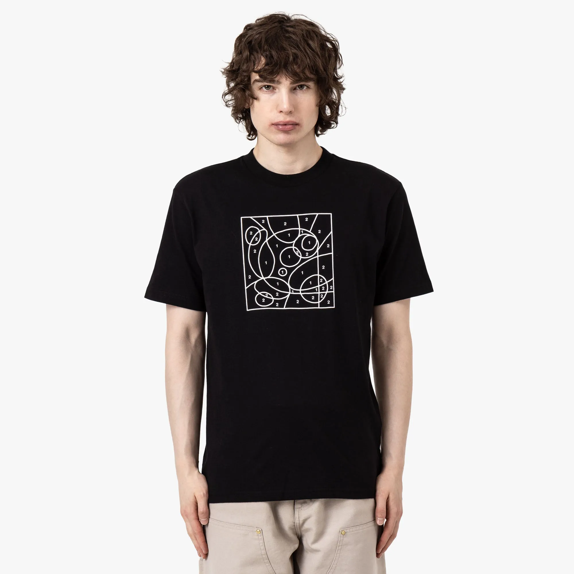 Carhartt WIP By The Numbers Tee Black sold by Livestock