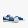 adidas Originals x BAPE Superstar BAPE Blue / Footwear White - Off White sold by Livestock