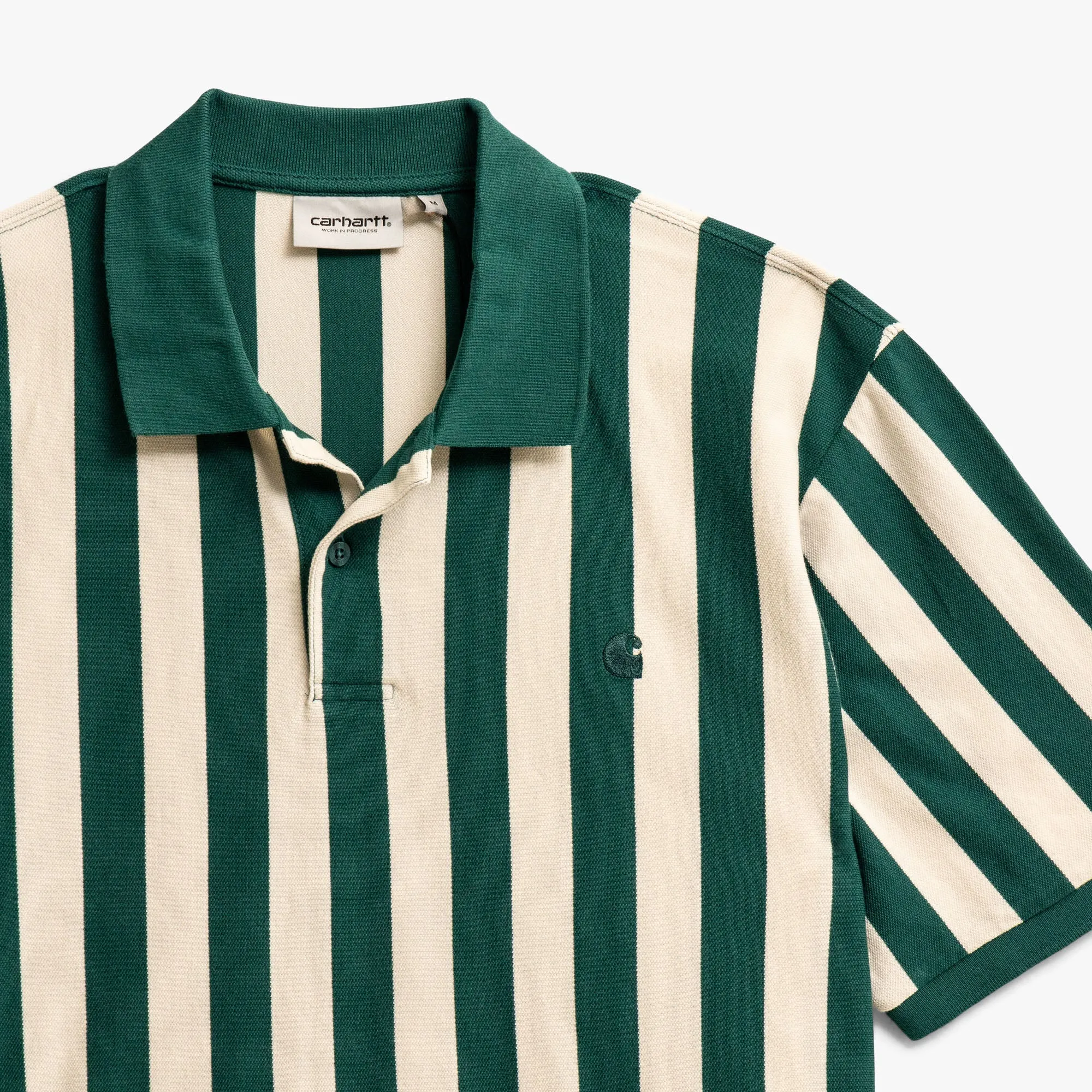 Carhartt WIP Boynton Polo Rainforest Stripe sold by Livestock product image thumbnail 2