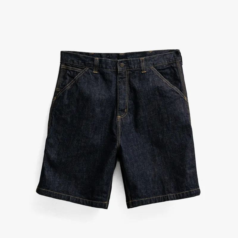 Carhartt WIP OG Single Knee Short Blue Rinsed sold by Livestock