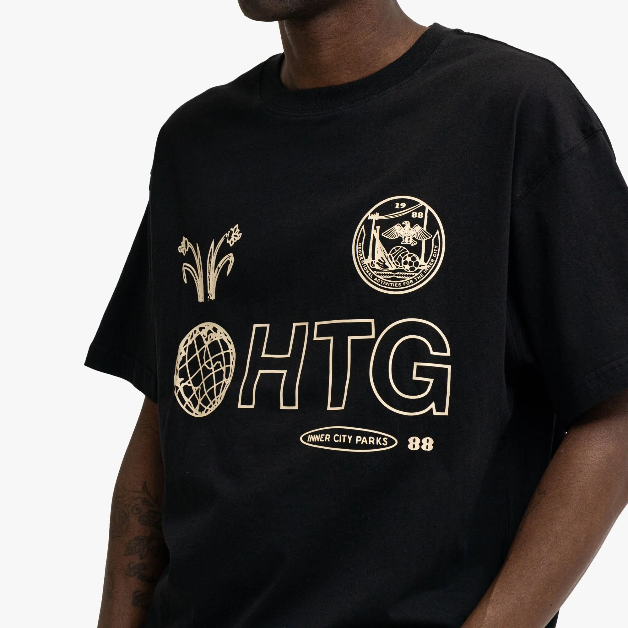 Honor The Gift City Parks T-Shirt Black sold by Livestock product image thumbnail 4