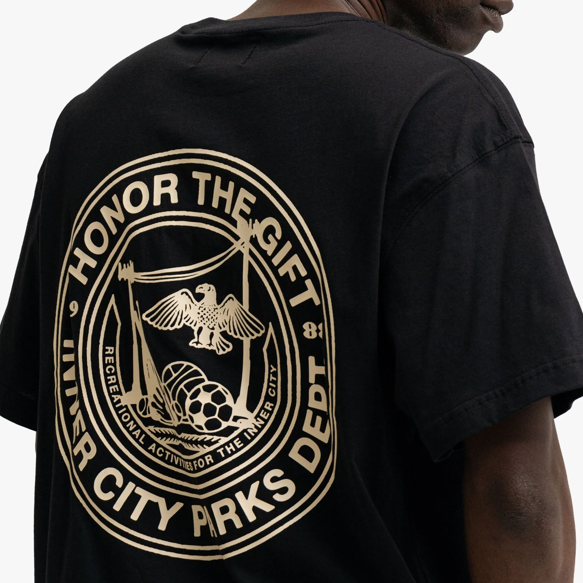 Honor The Gift City Parks T-Shirt Black sold by Livestock product image thumbnail 5