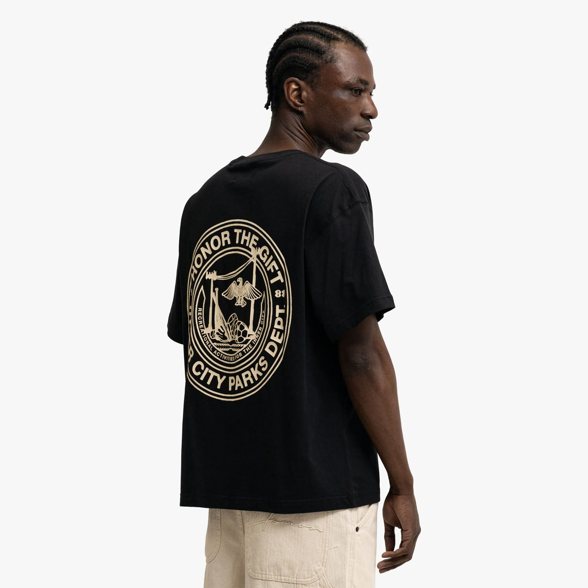 Honor The Gift City Parks T-Shirt Black sold by Livestock product image thumbnail 3