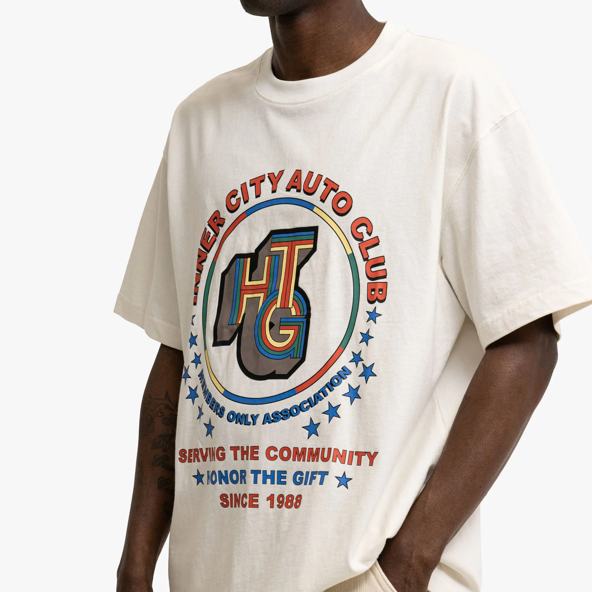 Honor The Gift Association T-Shirt Bone sold by Livestock product image thumbnail 4