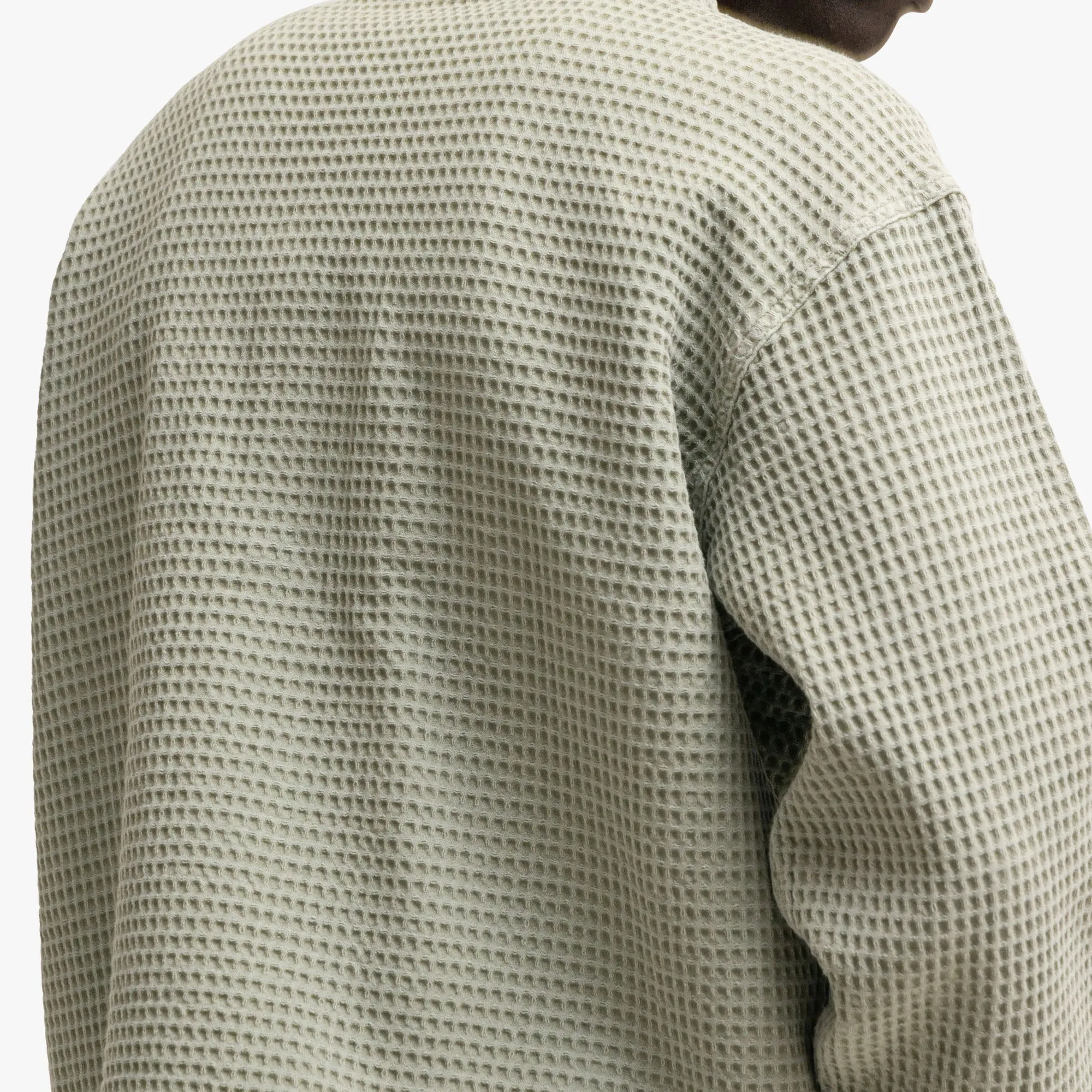 Brain Dead Waffle Button Shirt Stone sold by Livestock product image thumbnail 5