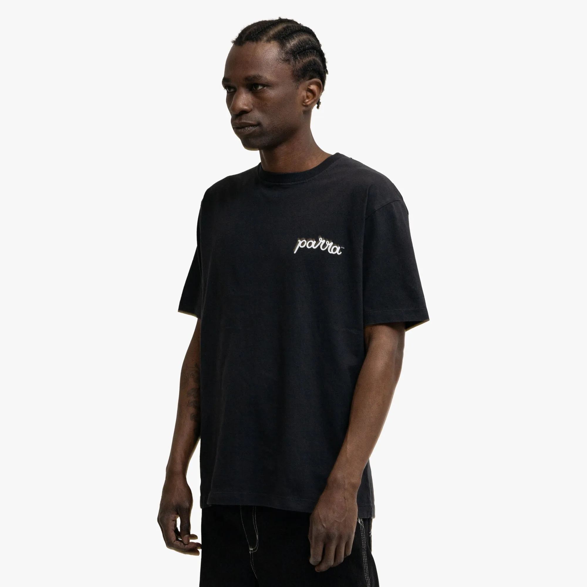 by Parra The Blob T-Shirt Washed Black sold by Livestock product image thumbnail 2