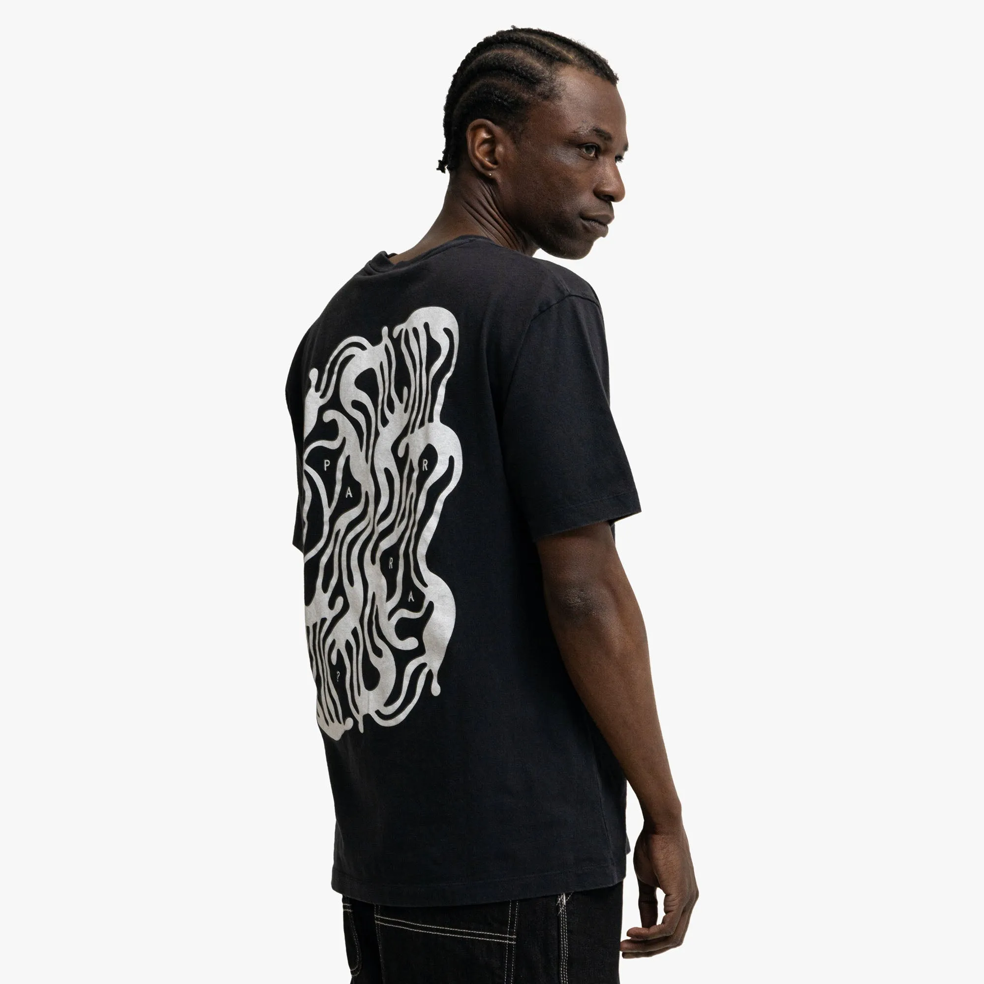 by Parra The Blob T-Shirt Washed Black sold by Livestock product image thumbnail 3