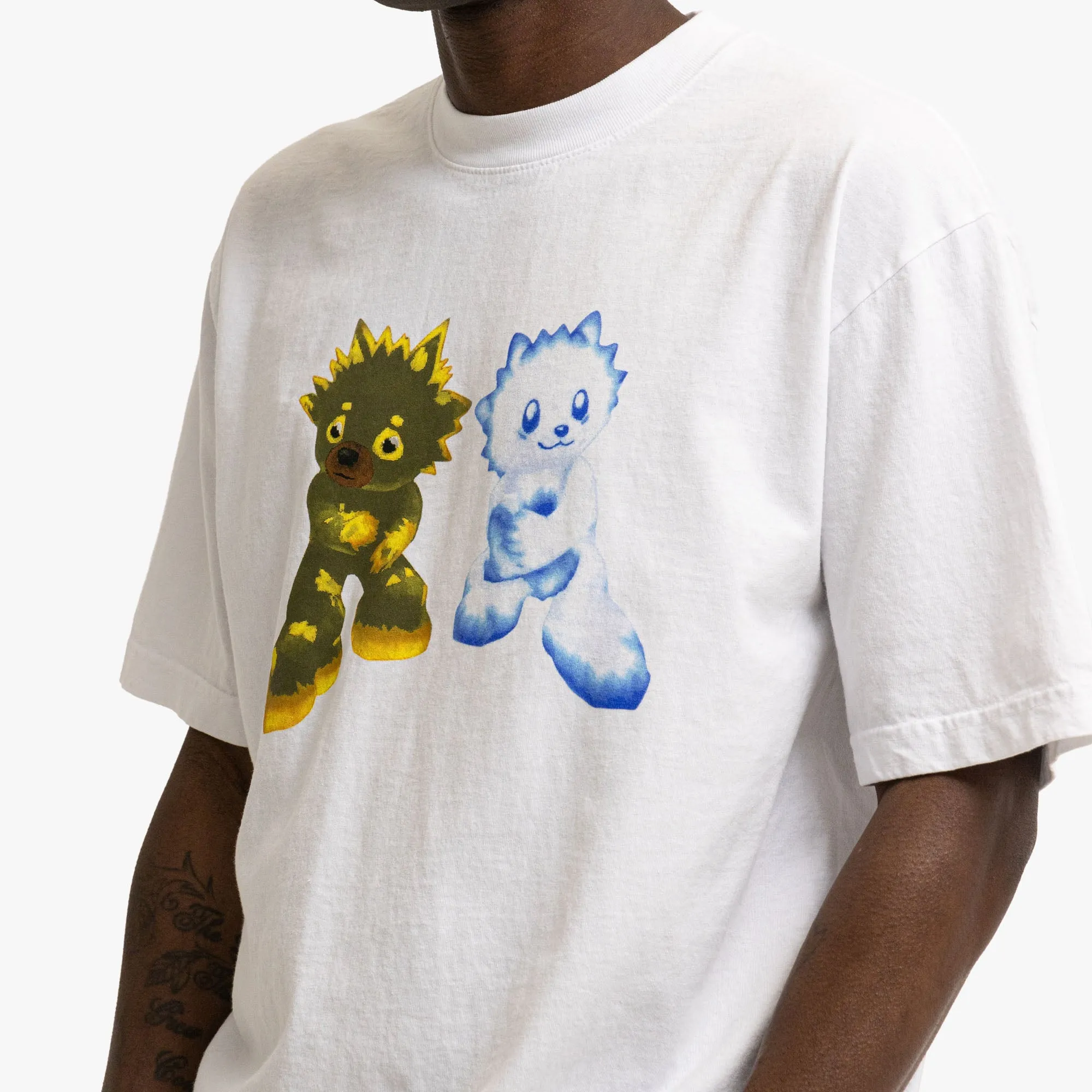 b.Eautiful x kiiro Family T-Shirt White sold by Livestock product image thumbnail 4