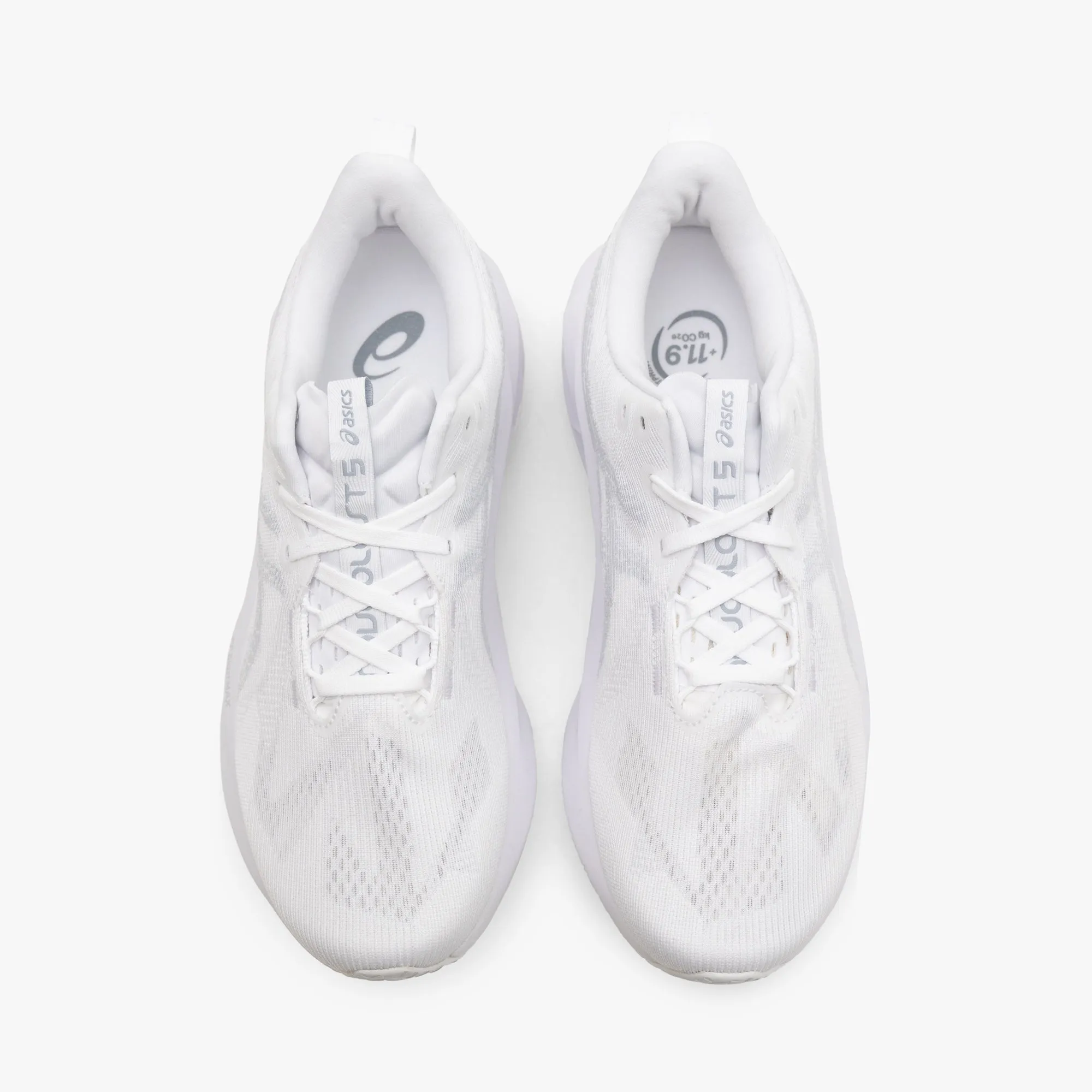 ASICS Novablast 5 White / Piedmont Grey sold by Livestock product image thumbnail 5