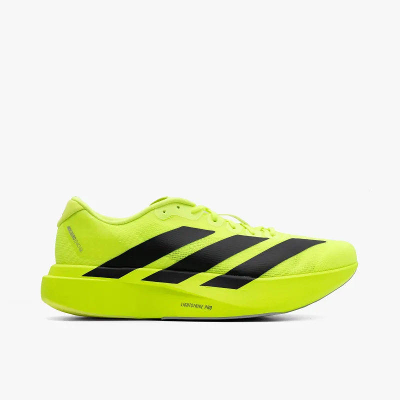 adidas Adizero EVO SL Lucid Lemon / Core Black - Metallic Silver sold by Livestock