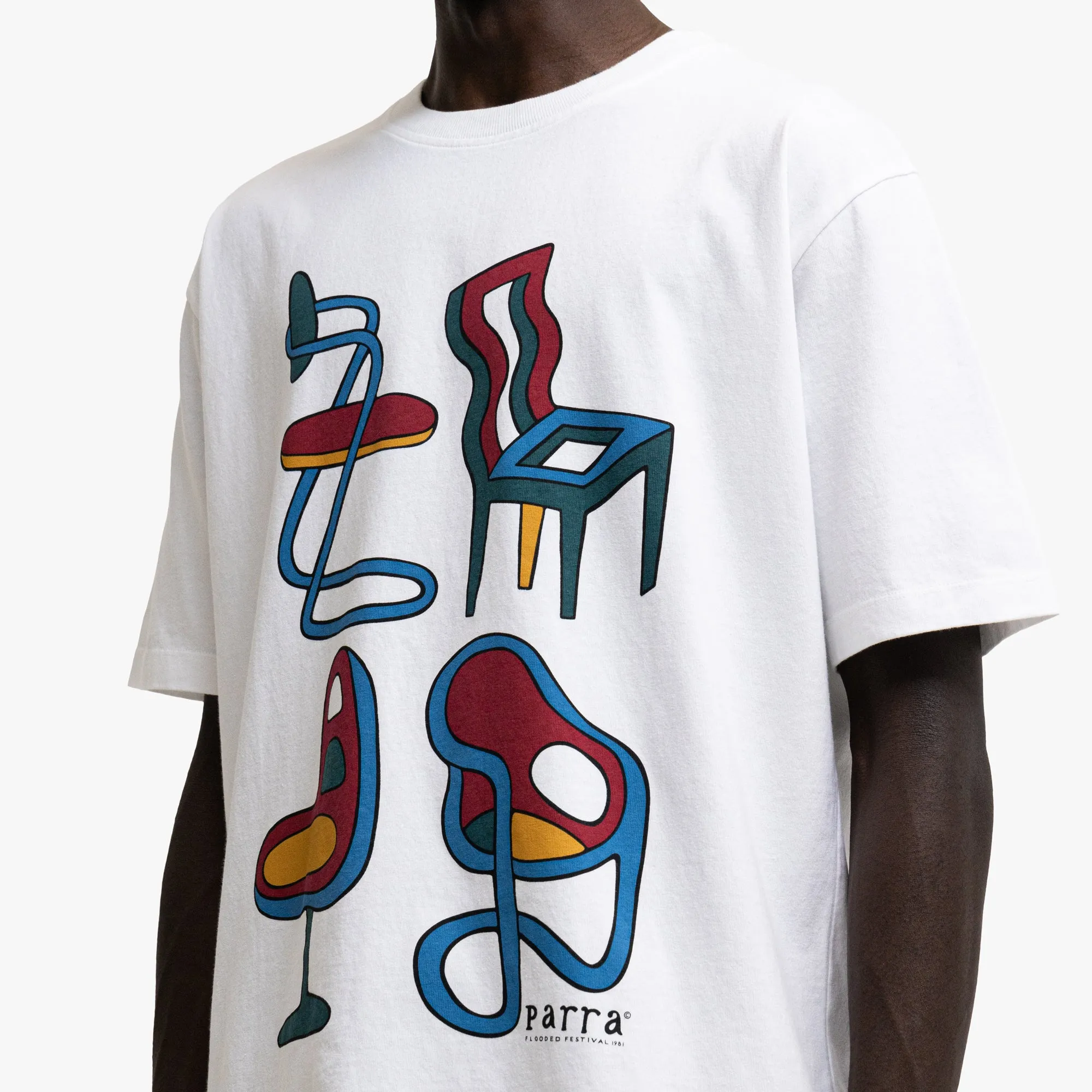 by Parra Unreasonable T-Shirt White sold by Livestock product image thumbnail 3