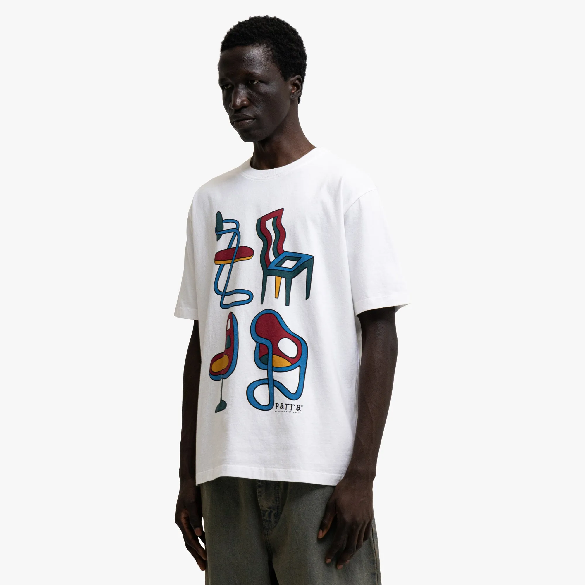 by Parra Unreasonable T-Shirt White sold by Livestock product image thumbnail 2
