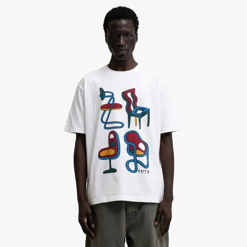 by Parra Unreasonable T-Shirt White sold by Livestock