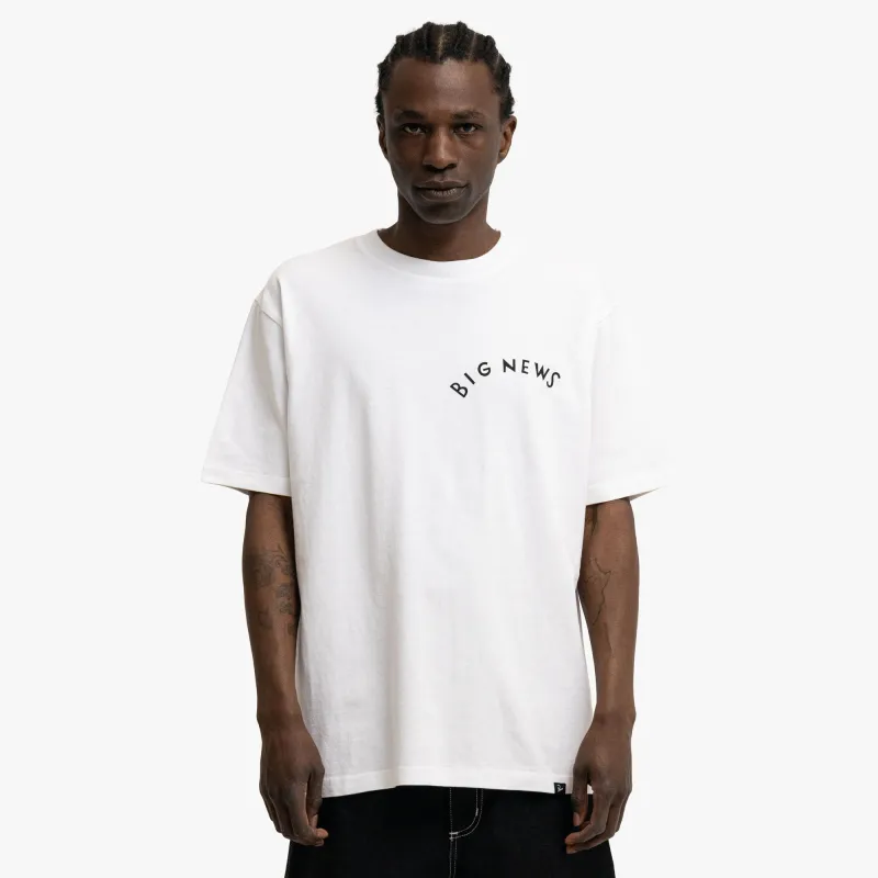 by Parra Big News T-Shirt White sold by Livestock