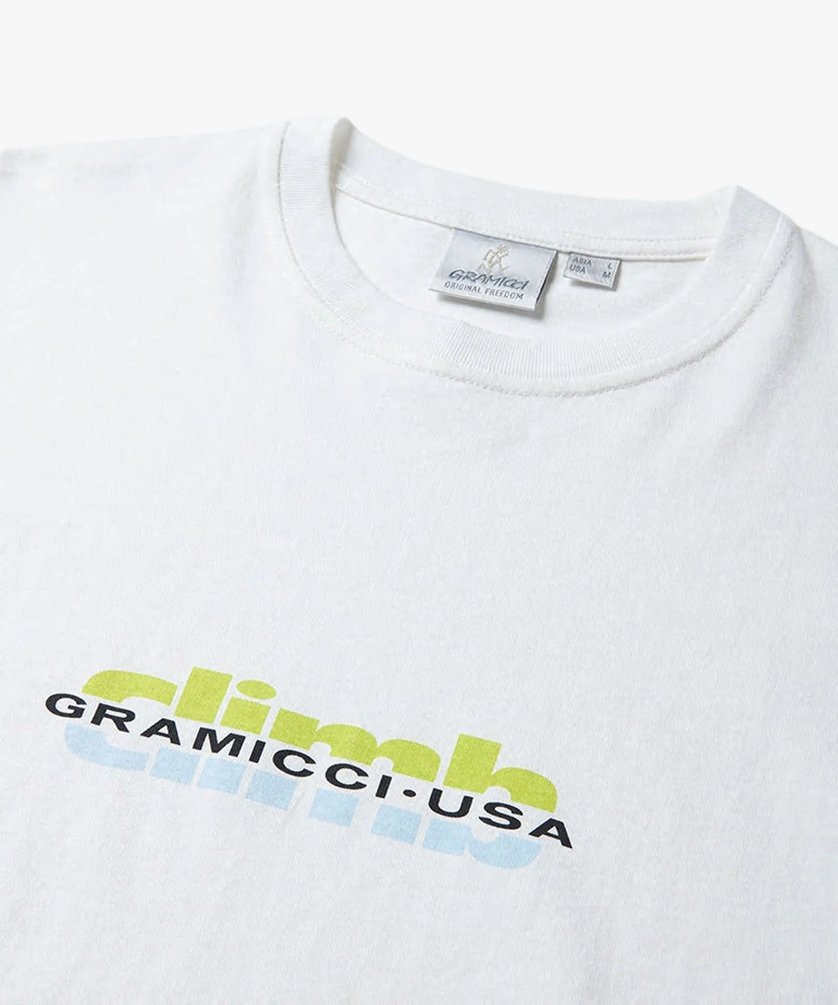 Gramicci Climb T-Shirt Heather Grey sold by Livestock product image thumbnail 3