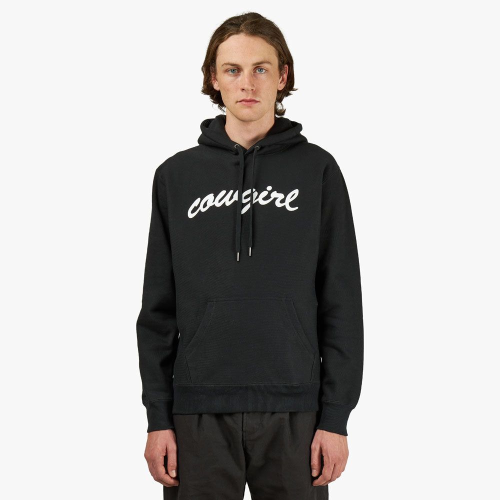 Cowgirl Big Script Pullover Hoodie / Black sold by Livestock