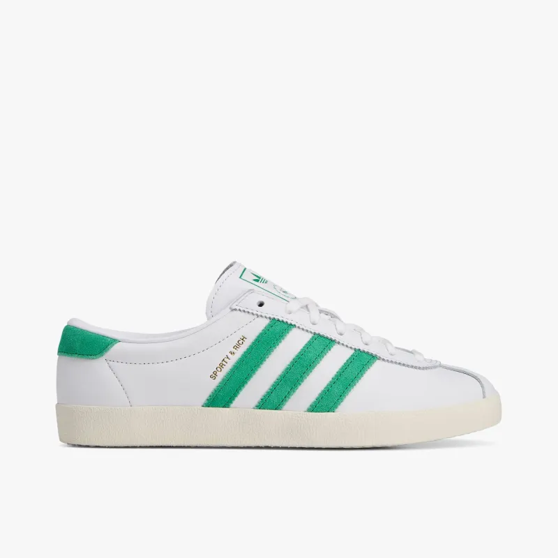 adidas Originals x Sporty & Rich Blanc Cloud White / Off White - Court Green sold by Livestock