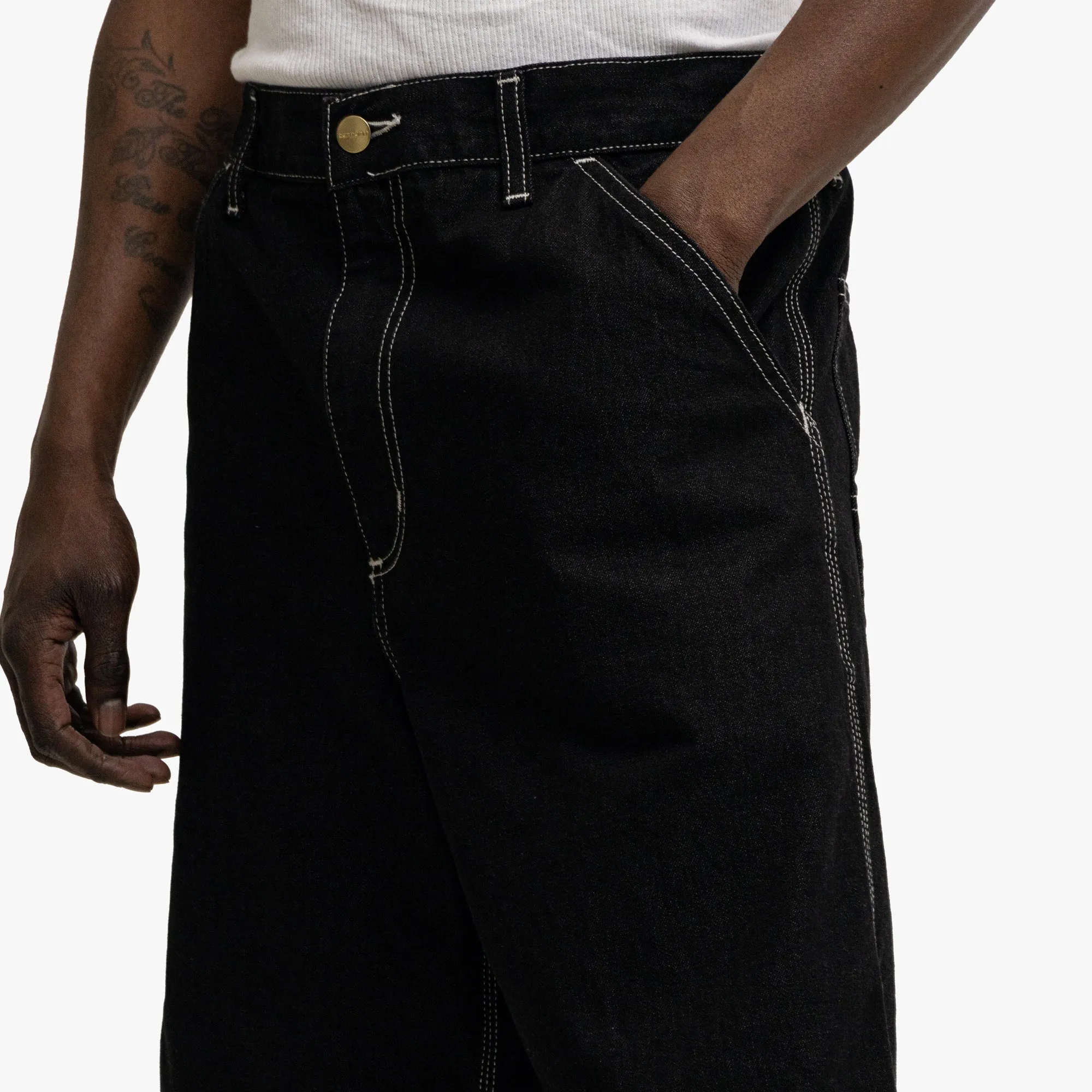 Carhartt WIP Simple Short Norco Denim Black sold by Livestock product image thumbnail 3
