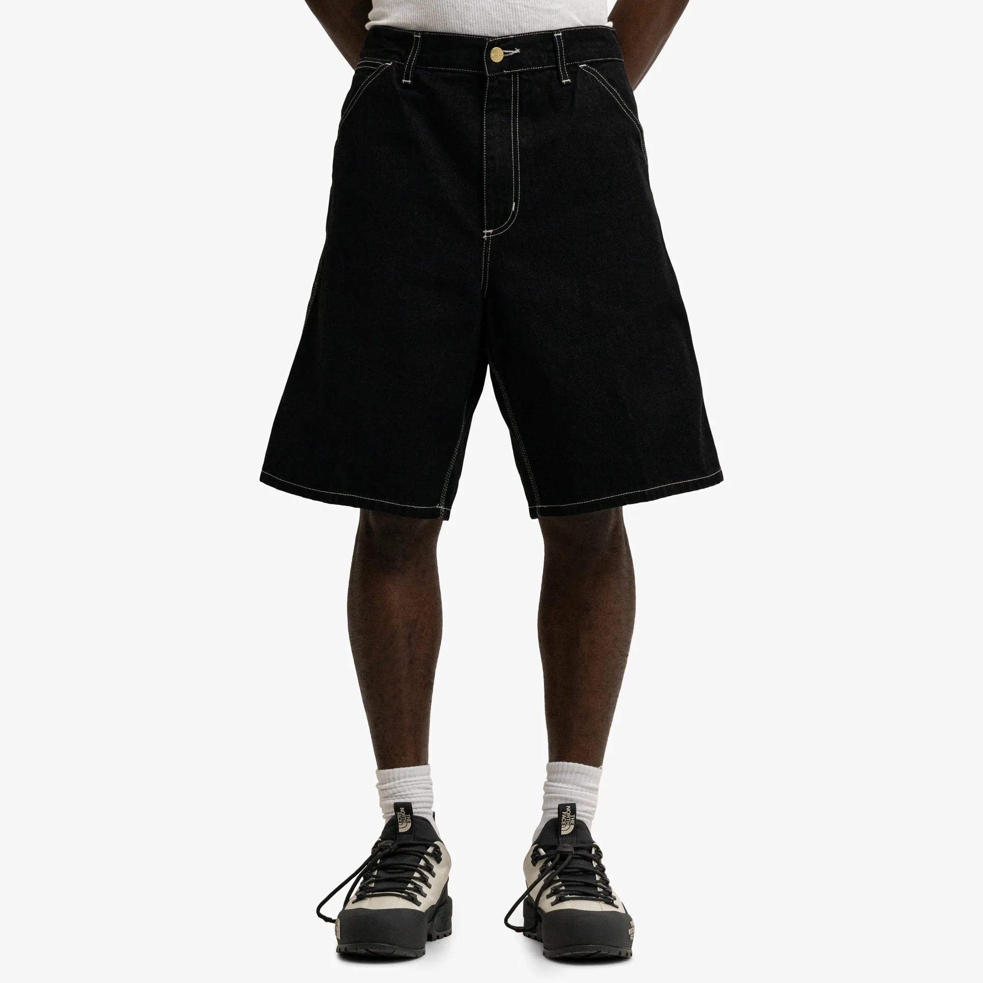 Carhartt WIP Simple Short Norco Denim Black sold by Livestock