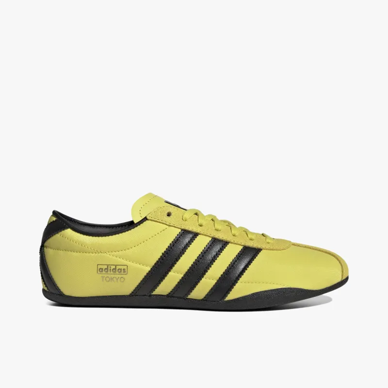 adidas Originals Women's Tokyo Pure Sulfur / Dark Brown - Gold Metallic sold by Livestock