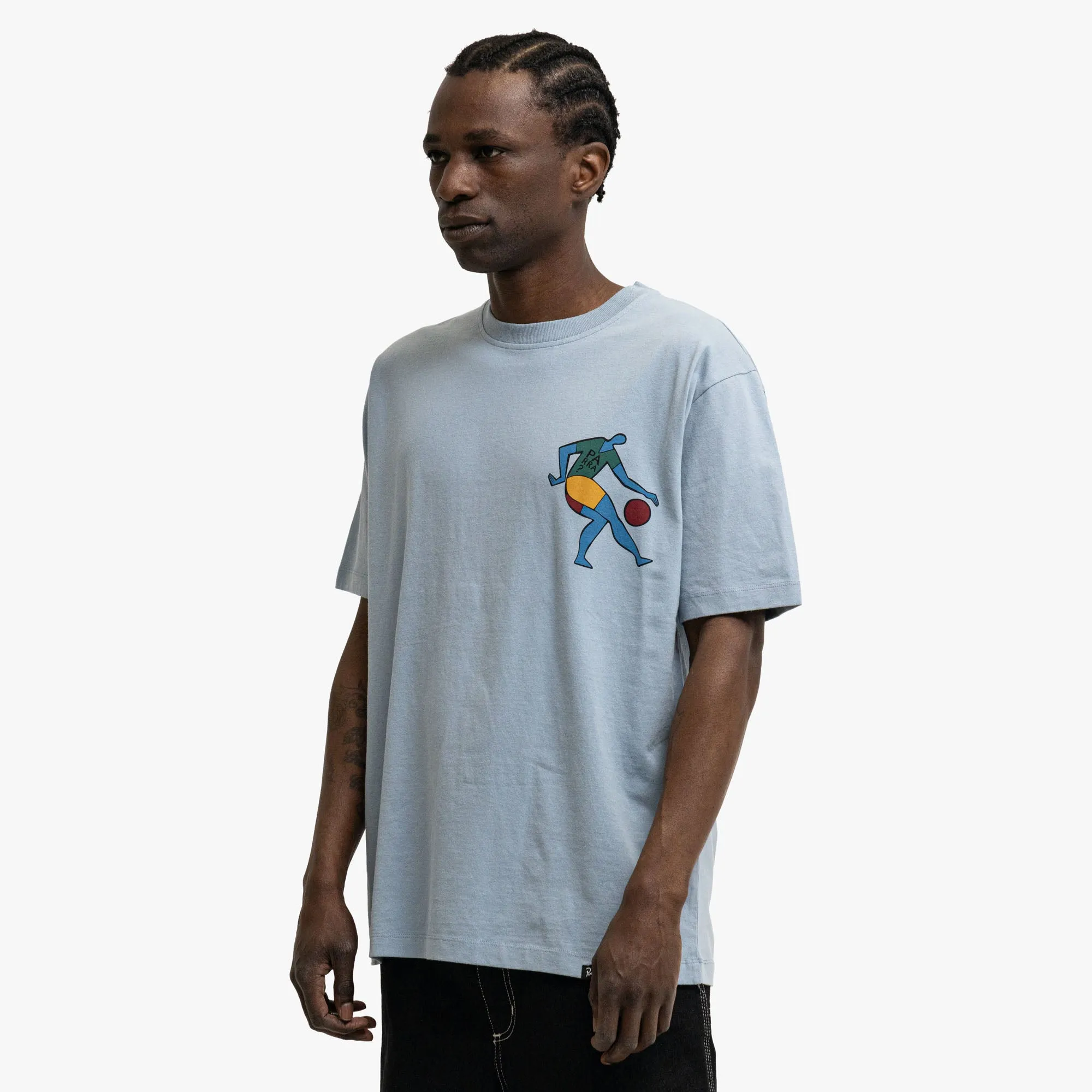 by Parra Vase Delivery T-Shirt Light Blue sold by Livestock product image thumbnail 2