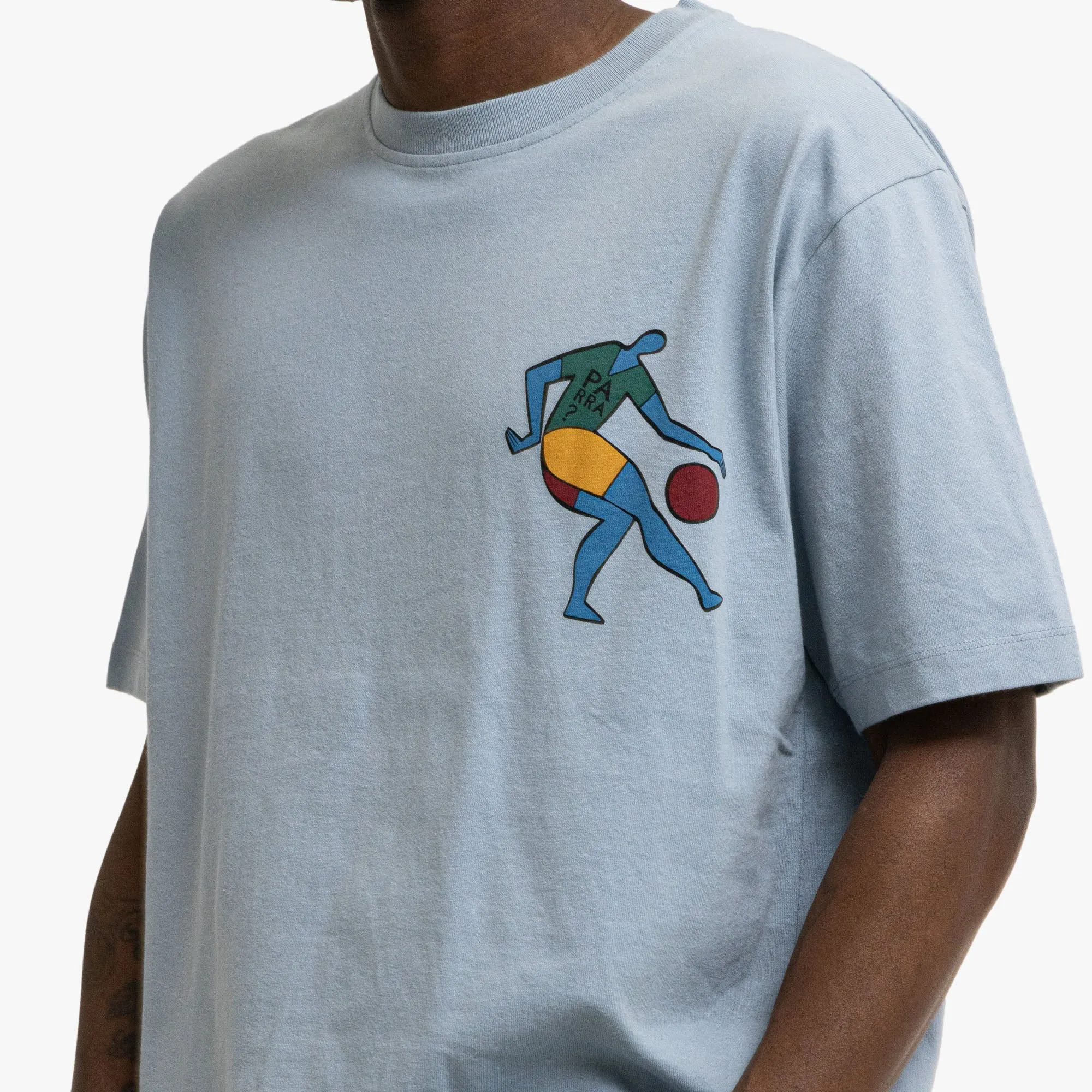 by Parra Vase Delivery T-Shirt Light Blue sold by Livestock product image thumbnail 4