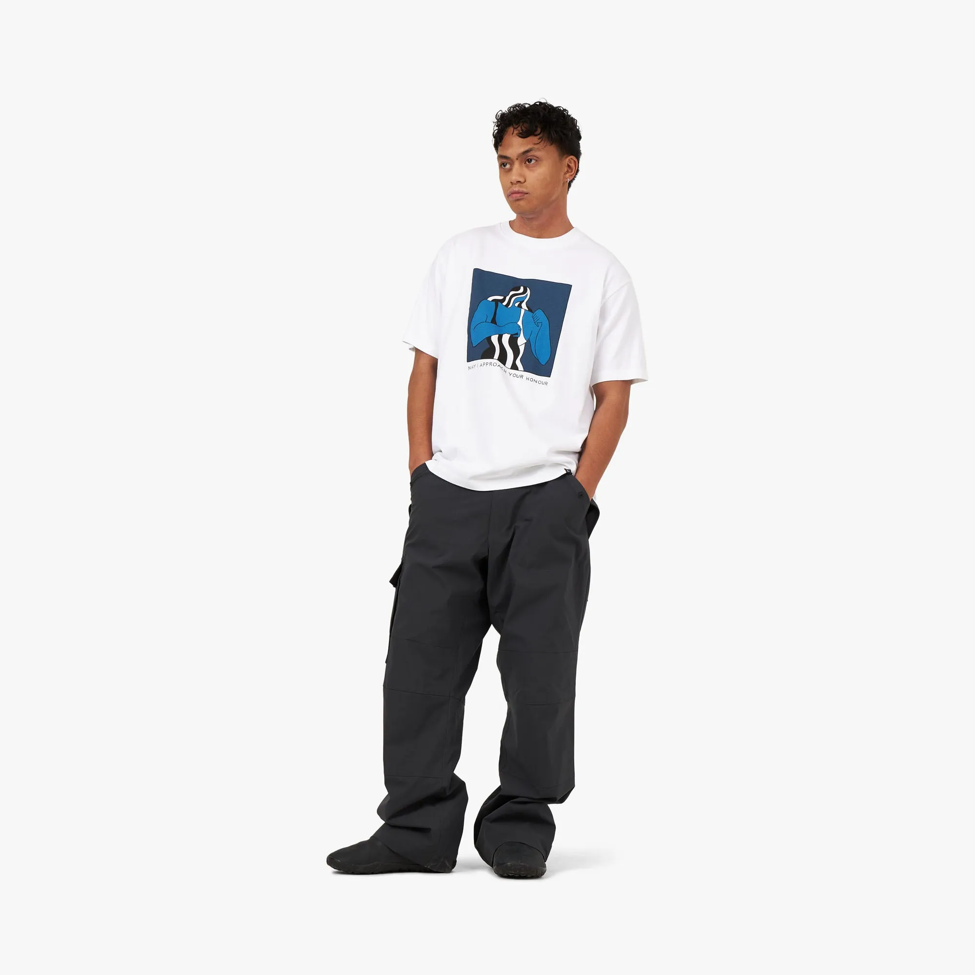 by Parra Self Defense T-Shirt / White sold by Livestock product image thumbnail 5