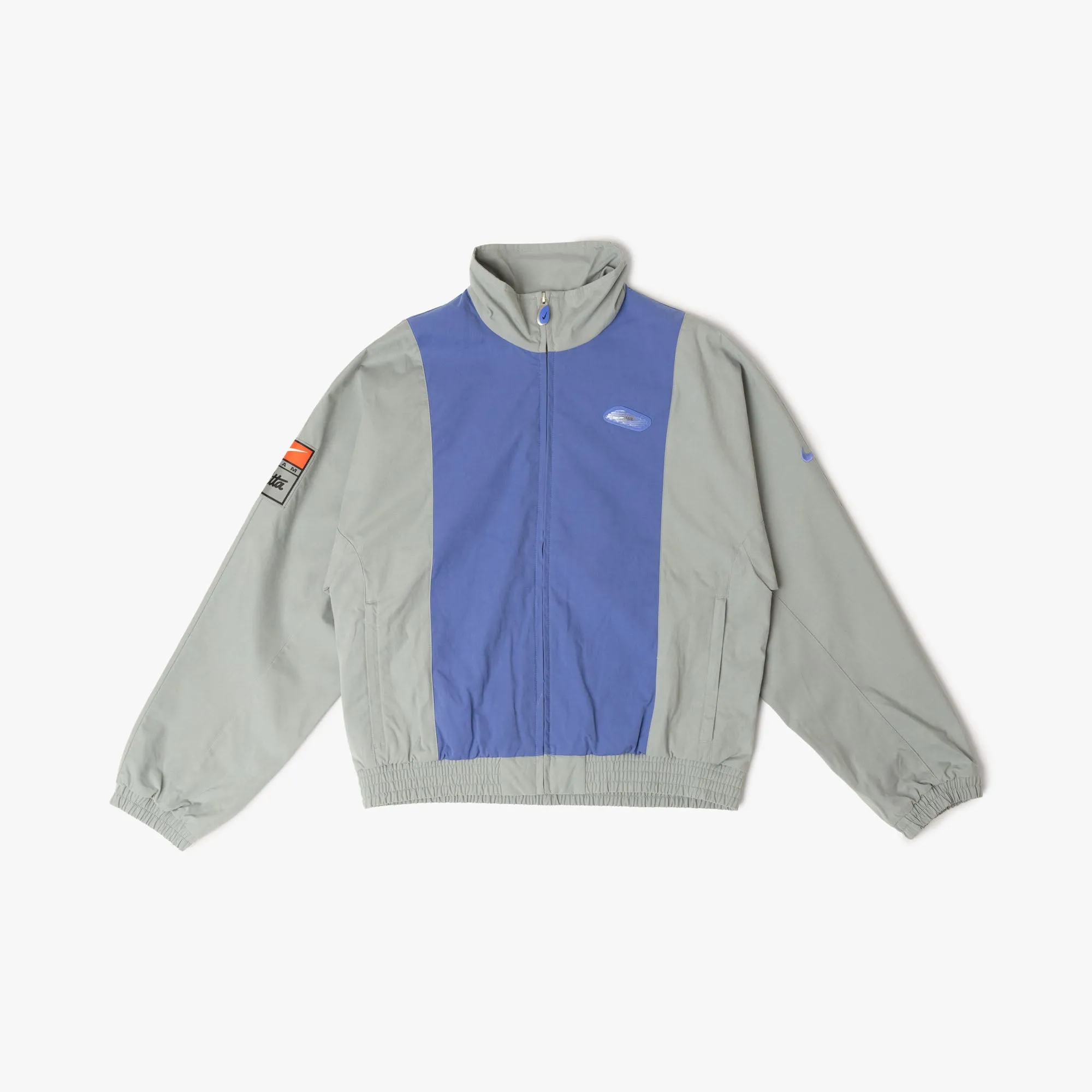 Nike x Patta Track Jacket Particle Grey / Sapphire sold by Livestock
