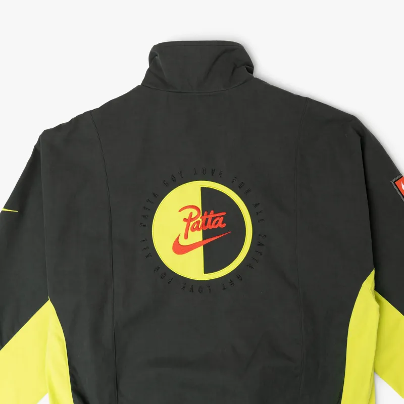 Nike x Patta Track Jacket Black / Cyber | Parallel