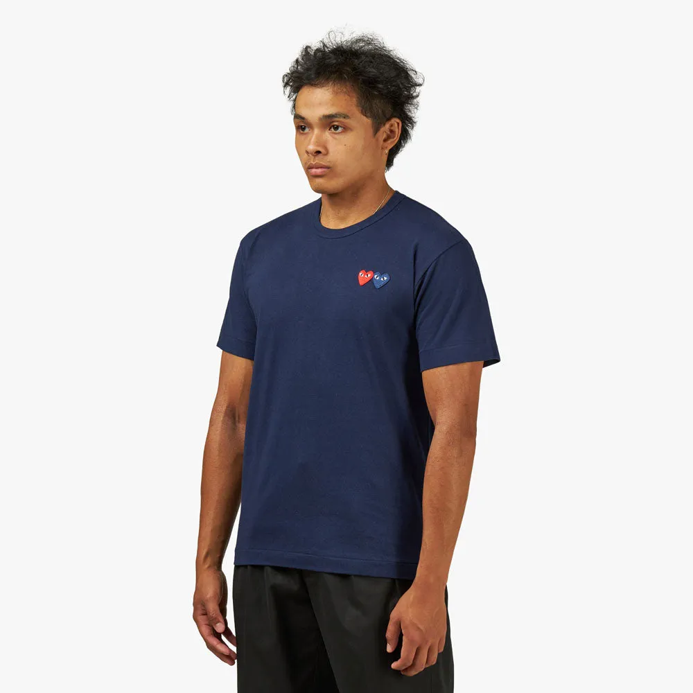 COMME des GARÇONS PLAY T-shirt / Navy sold by Livestock product image thumbnail 2