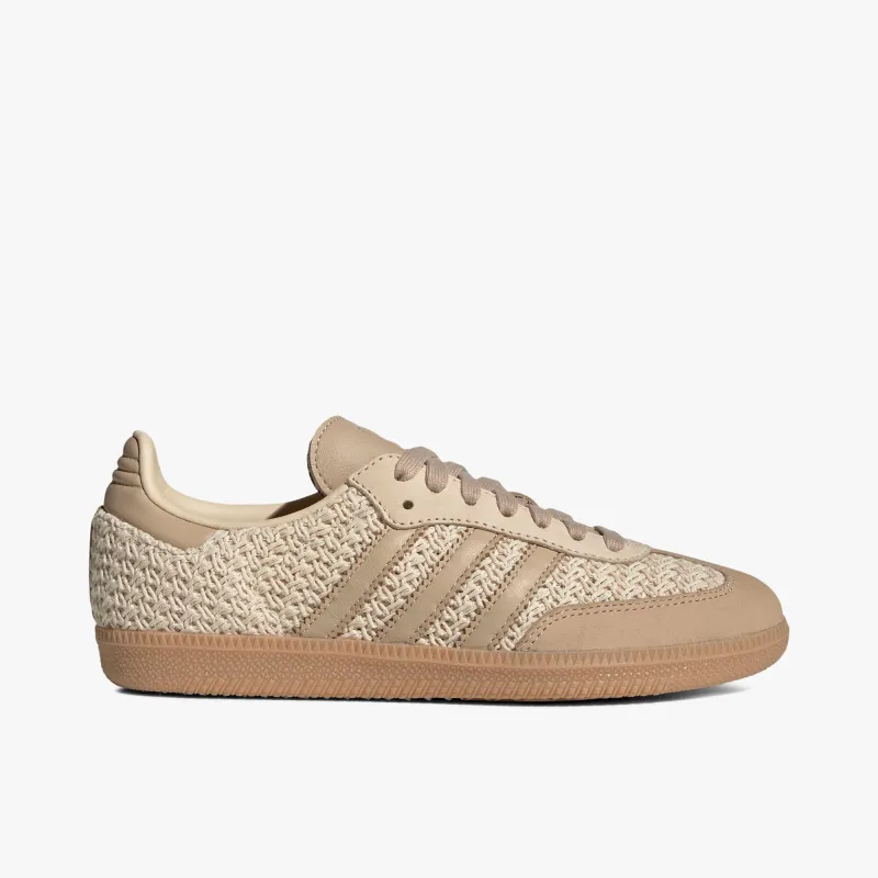 adidas Women's Samba OG Sand Strata / Magic Beige - Gum sold by Livestock