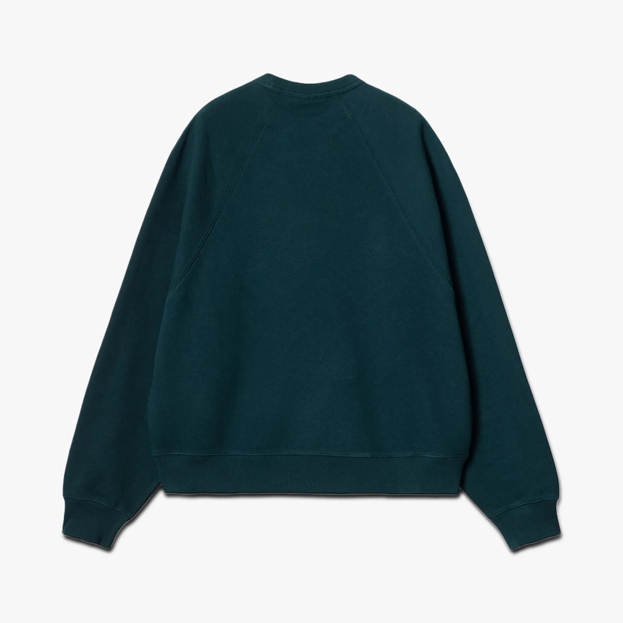 Carhartt WIP Women's Signature Sweatshirt Duck Blue / White sold by Livestock product image thumbnail 2