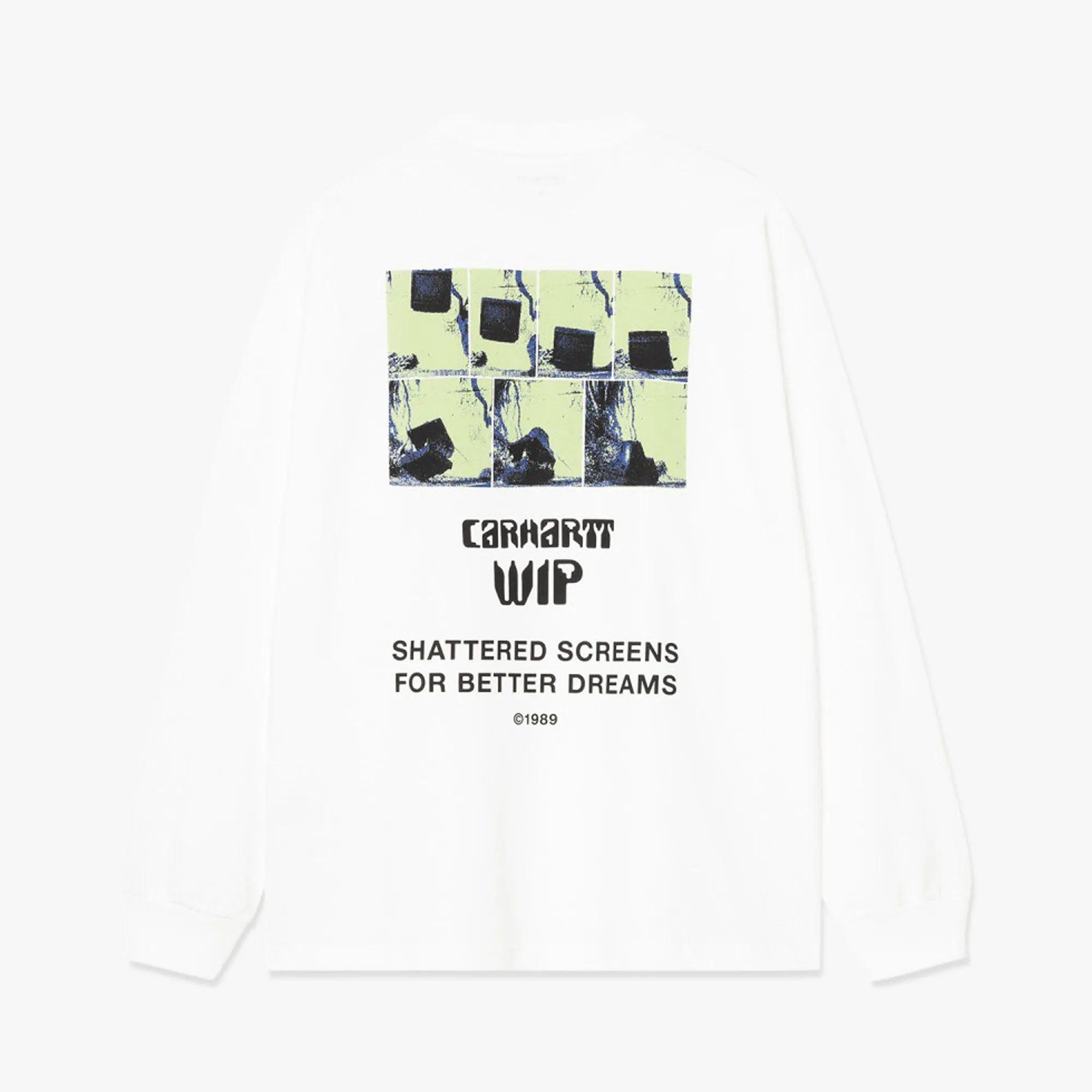 Carhartt WIP Better Dreams Long Sleeve T-Shirt White sold by Livestock product image thumbnail 2