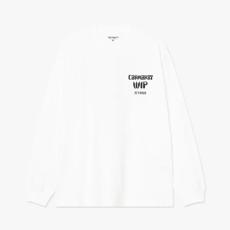 Carhartt WIP Better Dreams Long Sleeve T-Shirt White made by Carhartt WIP