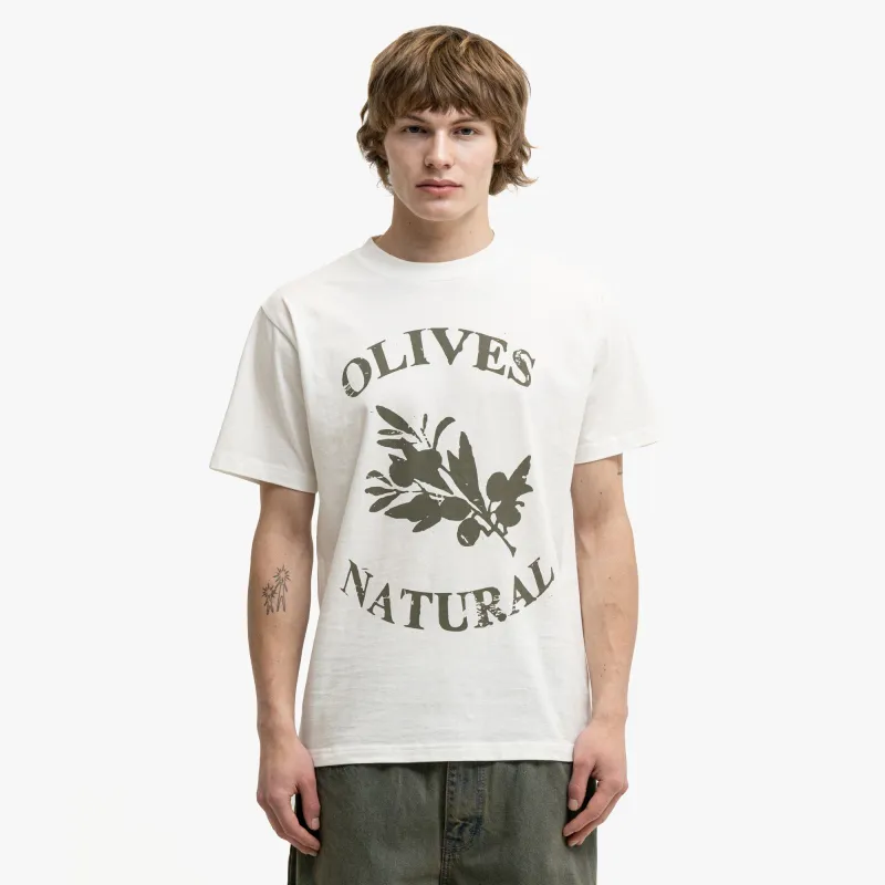 Museum Of Peace & Quiet Olives T-Shirt White sold by Livestock