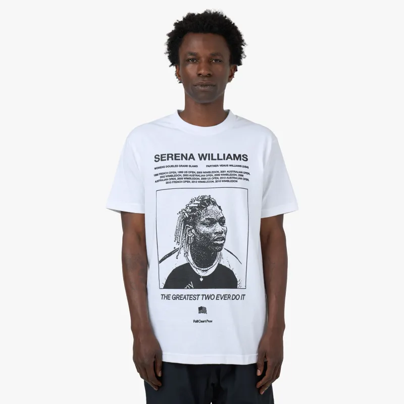 Full Court Press Williams T-Shirt White sold by Livestock
