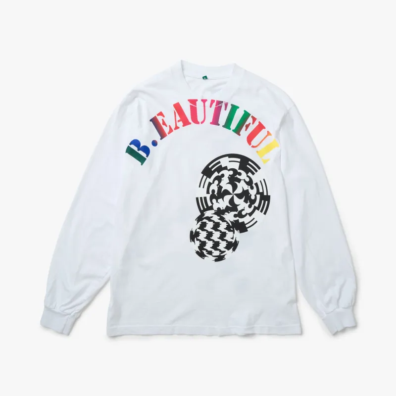 b.Eautiful Silhouette Long-Sleeve T-Shirt White sold by Livestock