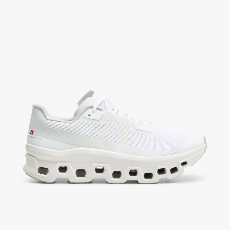 On Cloudmonster Void White / White sold by Livestock