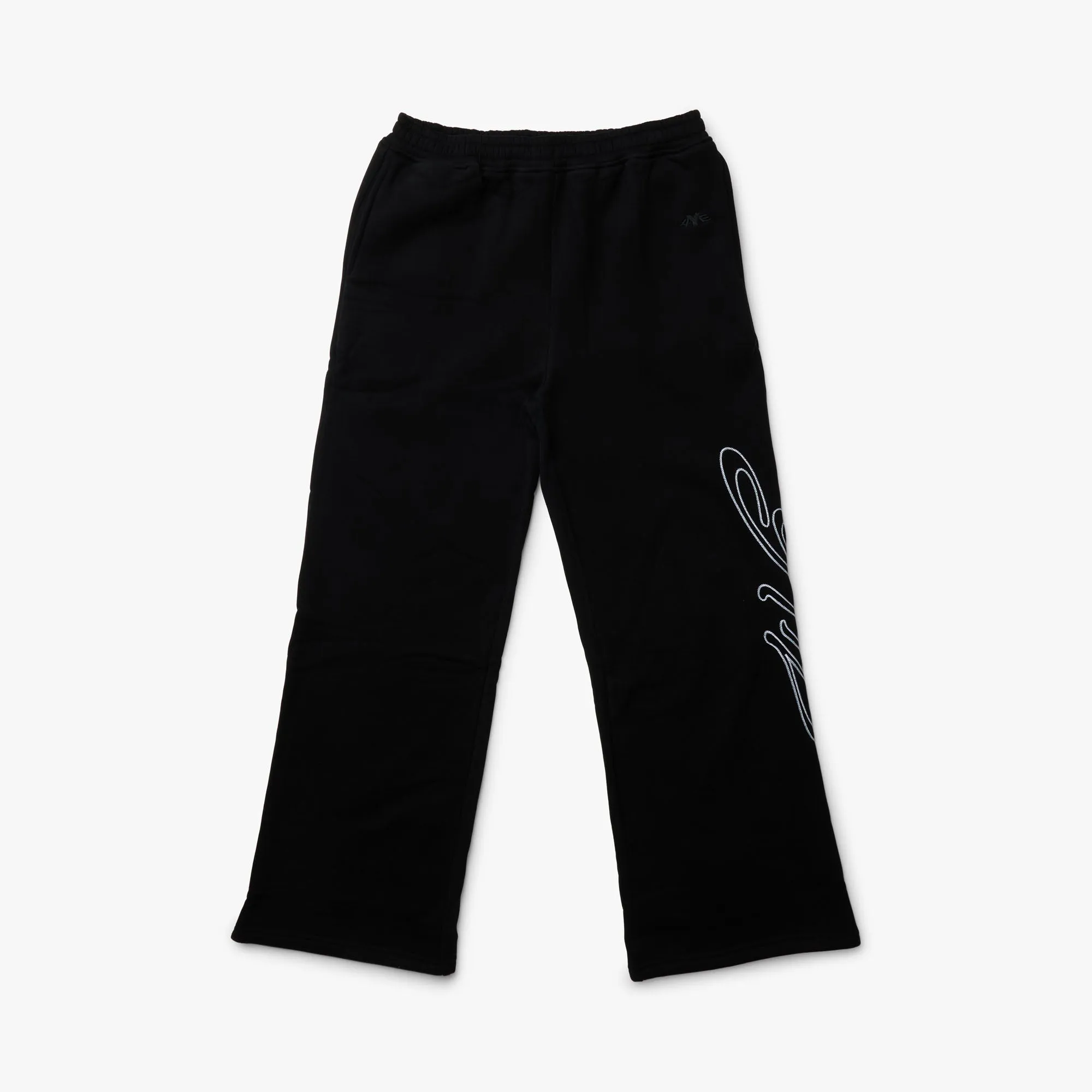 4YE Signature Wide Pant Black / White sold by Livestock