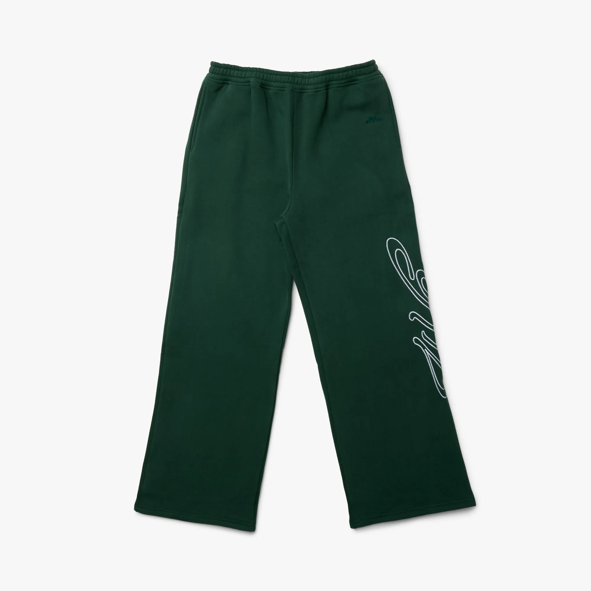 4YE Signature Wide Pant Forest Green / White sold by Livestock