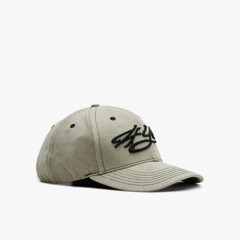 4YE Signature Faded Lo Pro Cap Khaki/Black sold by Livestock