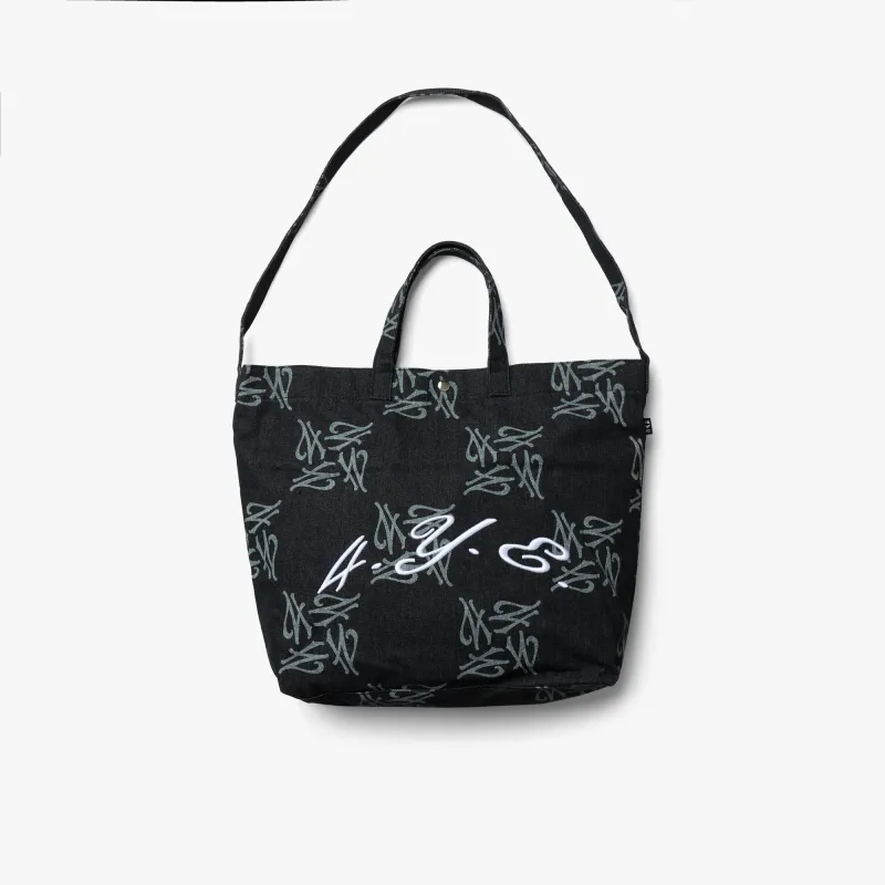 4YE All In Denim Bag Black sold by Livestock