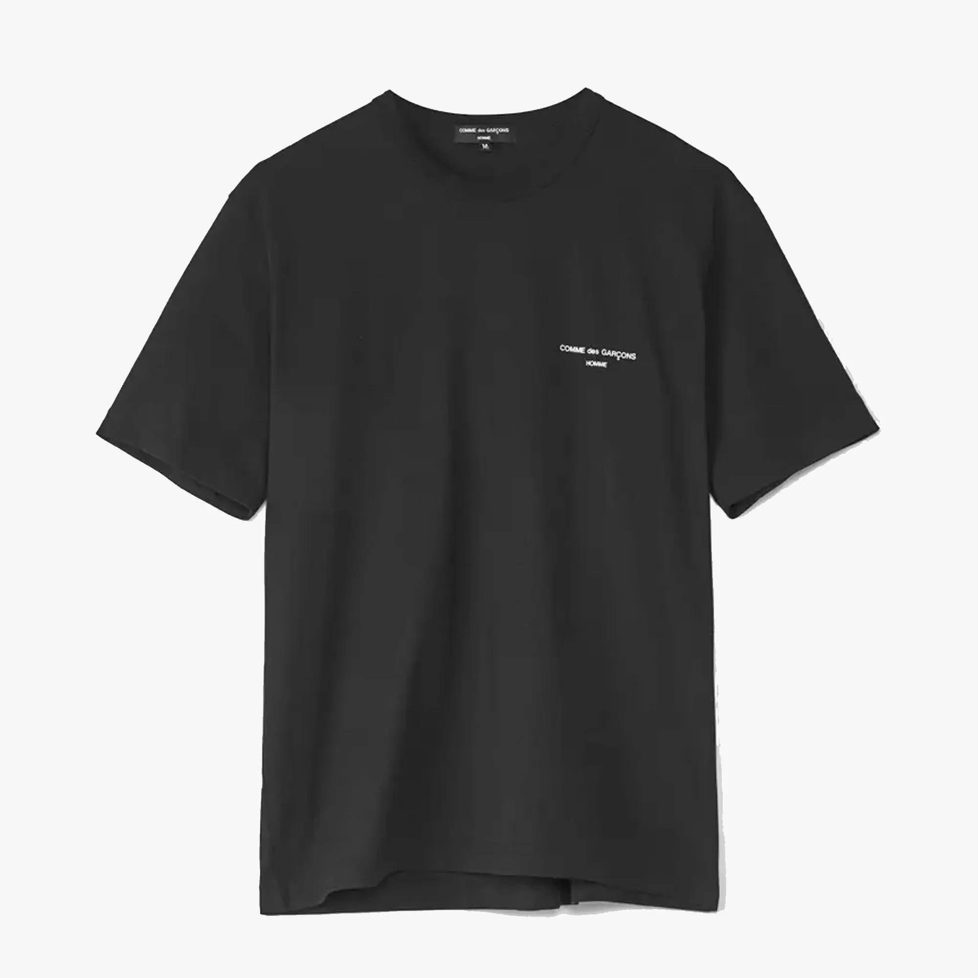 Comme Des Garcon Homme Print Logo Tee / Black sold by Livestock
