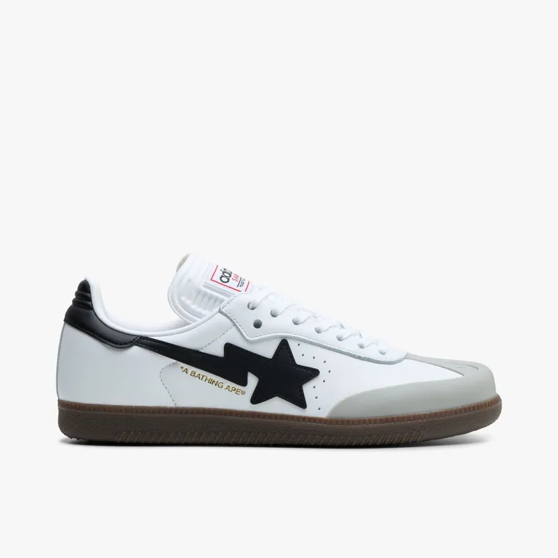 adidas Originals x BAPE Samba Cloud White / Core Black - Gum sold by Livestock