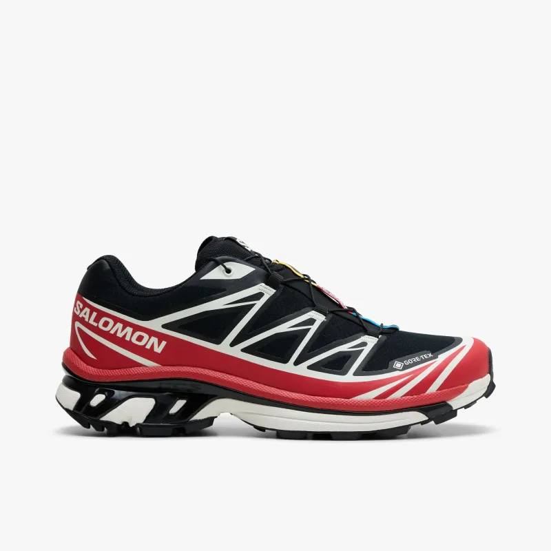 Salomon XT-6 GORE-TEX Black / Flame Scarlet - Vanilla Ice sold by Livestock