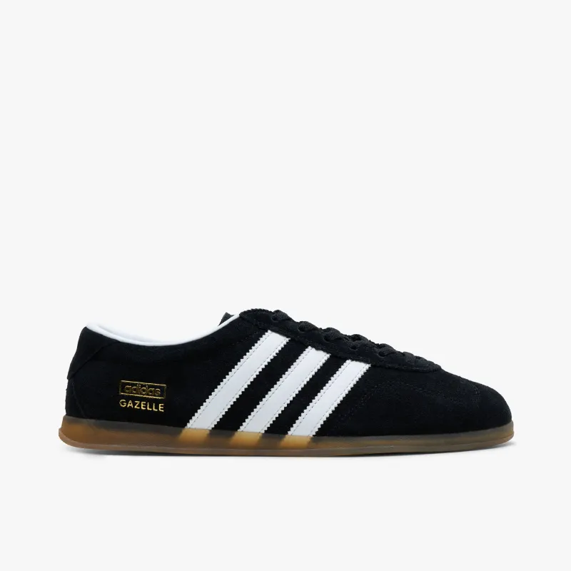 adidas Originals Women's Gazelle Lo Pro Core Black / Cloud White - Gum sold by Livestock