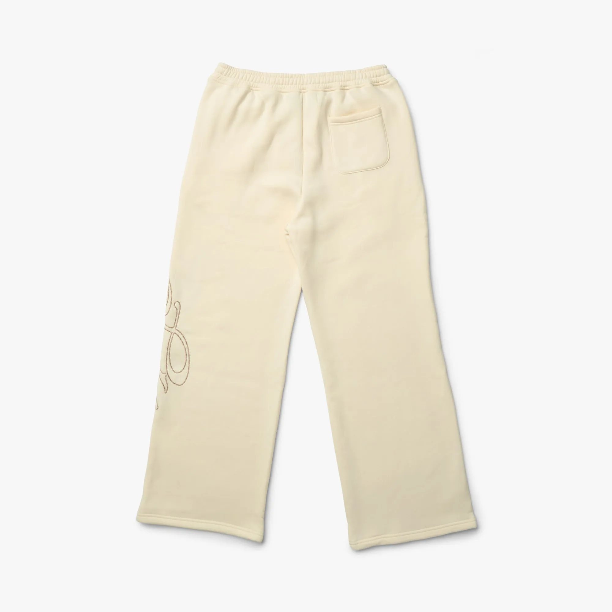 4YE Signature Wide Pant Ivory / Black sold by Livestock product image thumbnail 2