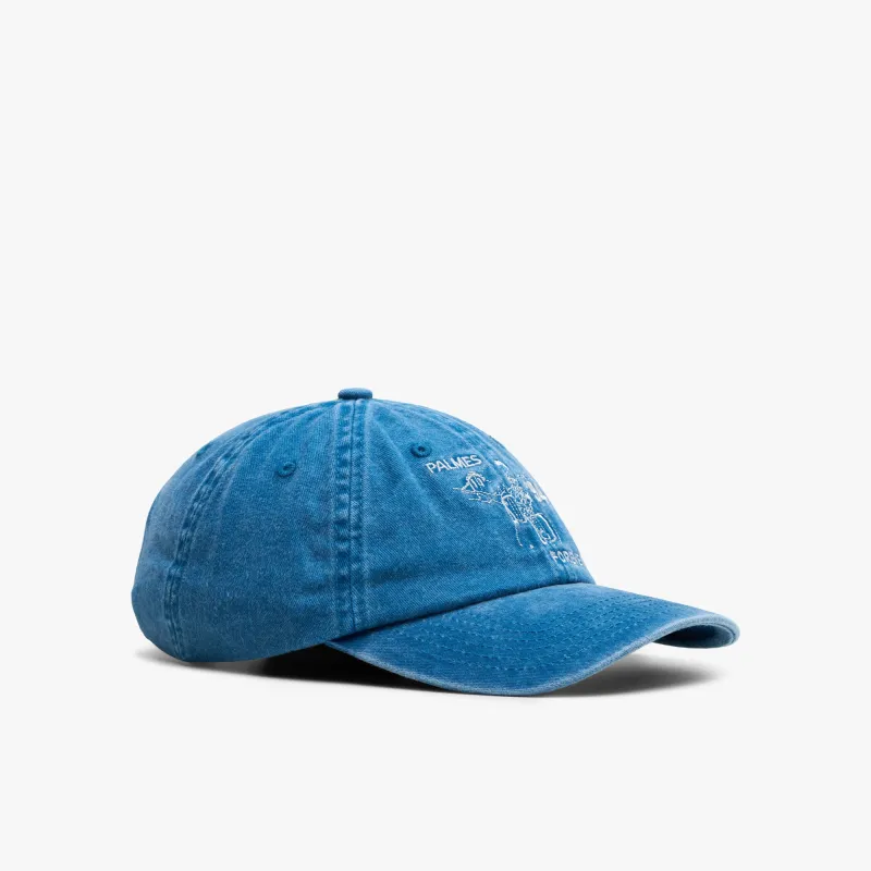 Palmes Forever 6-Panel Cap Blue sold by Livestock