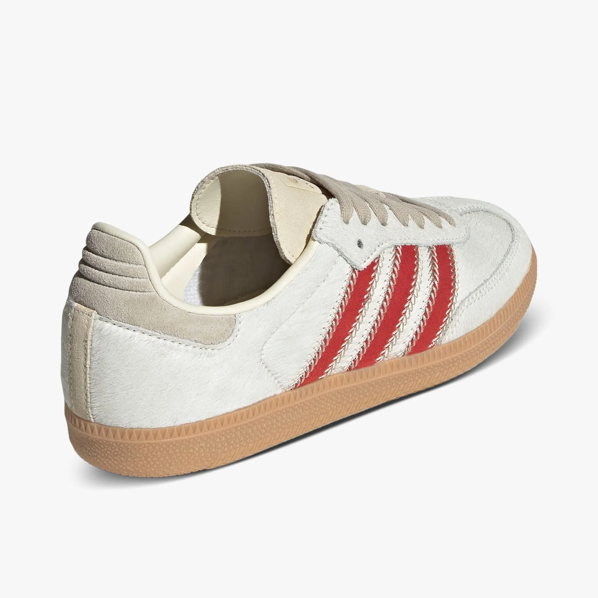 adidas Originals Women's Samba OG Wonder Beige / Cream White - Better Scarlet sold by Livestock product image thumbnail 2